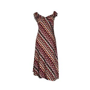 Vintage 90’s Y2K Hot Kiss Midi Dress Babydoll Flutter‎ Sleeves Size Medium Retro